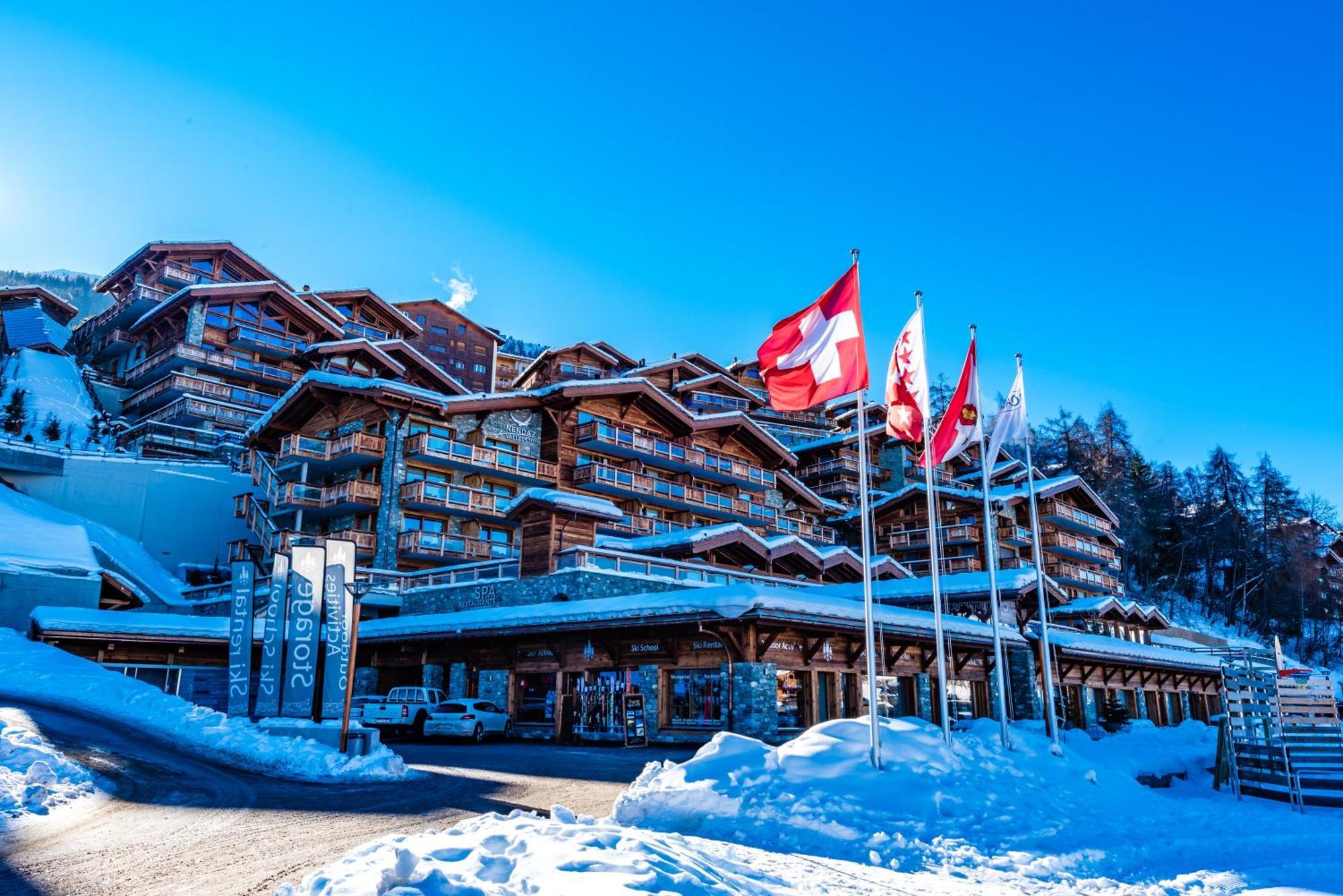 Nendaz 4 Vallees & Spa 4* Superior Εξωτερικό φωτογραφία